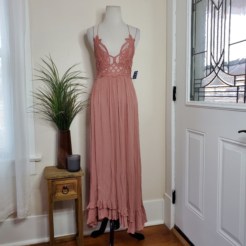 FREE PEOPLE Adella Intimately Gown Dress
